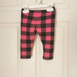3/$15 Carter's girls fleece lined leggings